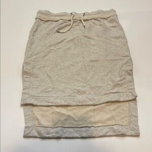 Grey State Tan Cream Tiered Pencil Skirt Casual